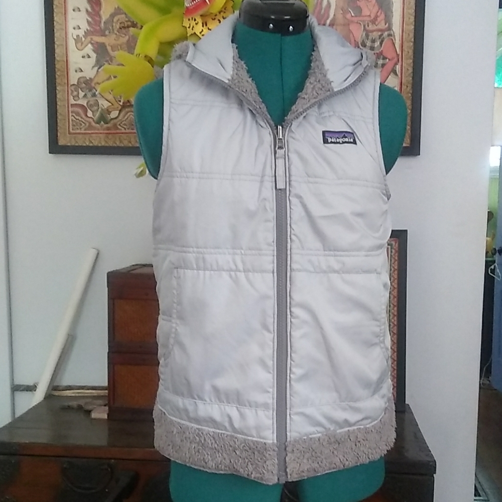 Patagonia Gray Reversible Vest